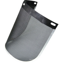 Organic  PVC  visor face shield with safety helmet